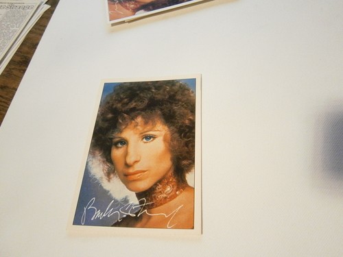 Barbara streisand cartolina - streisand, ++