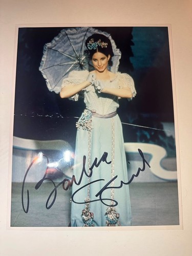 Barbara streisand autografata - barbara,