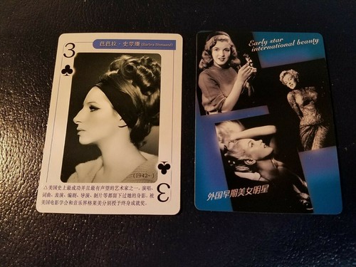 Carta gioco barbara - carta,