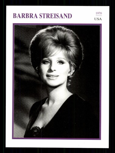 Barbara streisand cartolina - streisand,