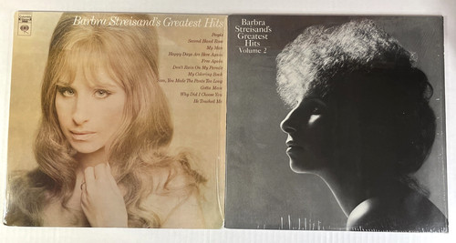Barbara streisand 2 vinyls - -,