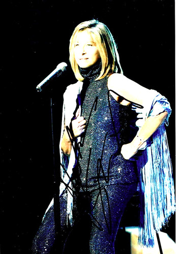 Barbara streisand autografo - barbara,
