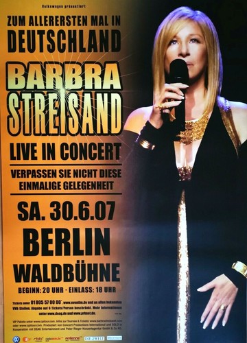 Barbara streisand 2007 berlin - barbara,